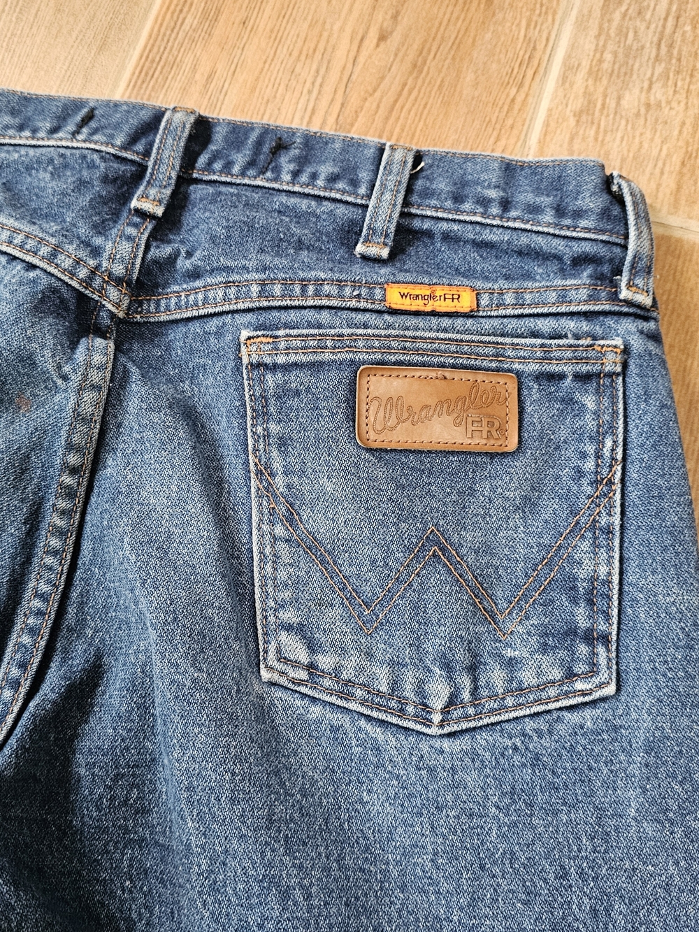 Wrangler FR Flame Resistant Denim Work Jeans 34x30 Fits As 33x30
